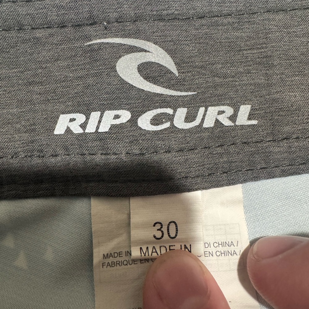 Ripcurl Swim Trunks, Shark AOP Shorts, Men's 30 - Picture 5 of 6
